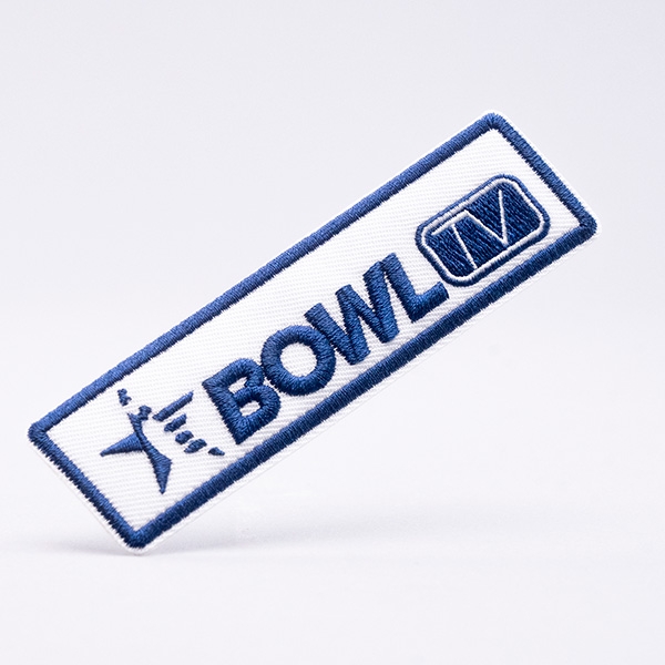 BOWLTV Patch - Blue (Pack of 50) (4' x 1" Rectangle)